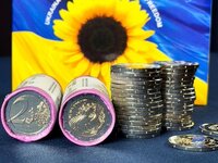 Українка похвалилася монетою: має Євро з написом «Слава Україні!»