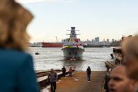 Новий флагман українського флоту вже спущено на воду: подробиці від командувача ВМС (ФОТО)