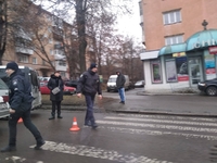 У Рівному сталася аварія на вулиці Княгині Ольги (ФОТО)