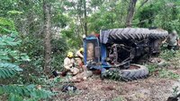 Смертельна ДТП на Сарненщині: водія трактора притисло кабіною (ФОТО) 