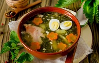 Схоже на «зелений борщ»: суп із кропивою та яйцем перевершить всі ваші очікування! (РЕЦЕПТ)