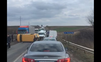 За 15 км від Рівного – аварія: рух у напрямку Волині заблокований (ОНОВЛЕНО)