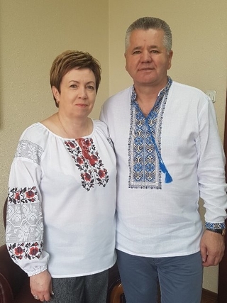 Богдан Гапяк з дружиною