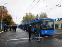 На вулицях Рівного – сім нових тролейбусів (ФОТО)