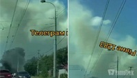 Величезний стовп диму: Що сталося біля вулиці Грушевського у Рівному (ФОТО/ВІДЕО)