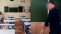 ШОК: Третьокласник пригрозив почати «тр@х@ти училку» біля дошки і потрапив на відео (ВІДЕО)