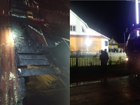 До опівночі рятувальники гасили пожежу у будинку на Рівненщині (ФОТО)