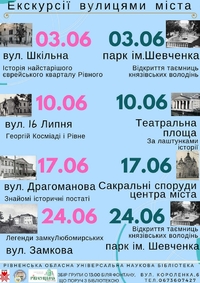 Сакральне та історичне: у Рівному завтра - дві безкоштовні екскурсії 