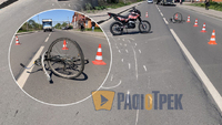 Юний мотоцикліст скоїв серйозну ДТП на Рівненщині (ФОТО)