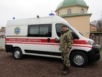 Рівненський військовий госпіталь отримав новий автомобіль (ФОТО)