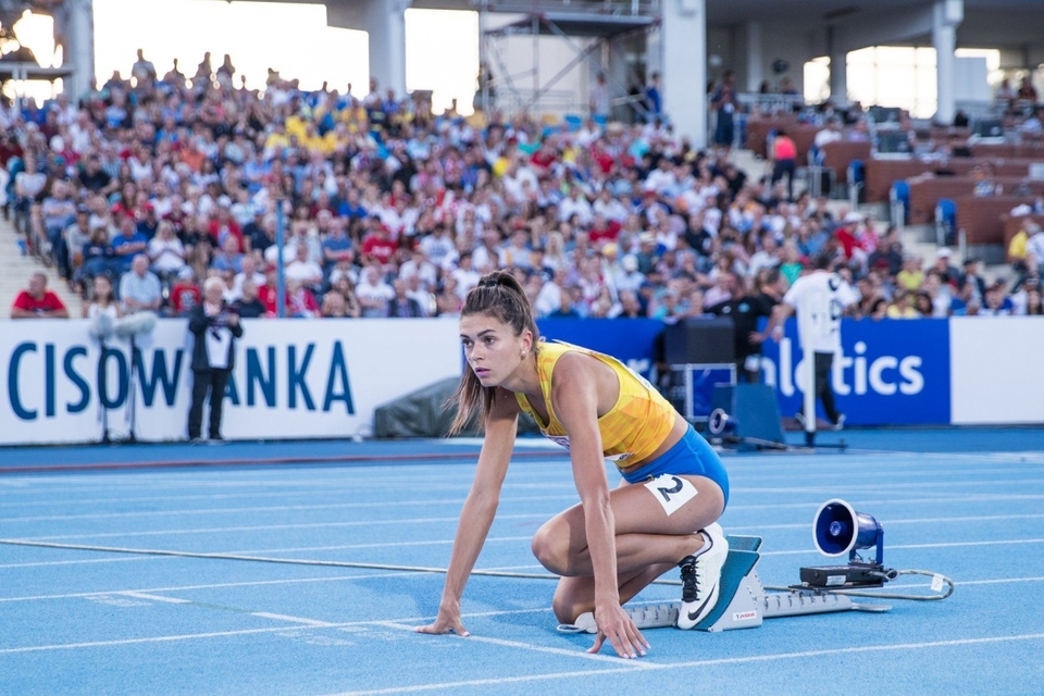 Катерина Климюк. Фото прес-служби Федерації легкої атлетики України.