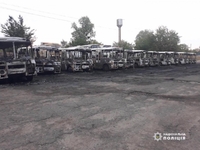 12 автобусів спалили невідомі (ФОТО)