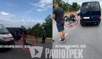 ДТП у Вараші: мотоцикліста збив мікроавтобус. Доповнено (ФОТО/ВІДЕО)