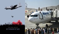 Моторошні кадри – з борту літака: Загибель афганця, який прив’язав себе до його фюзеляжу (ВІДЕО 18+)