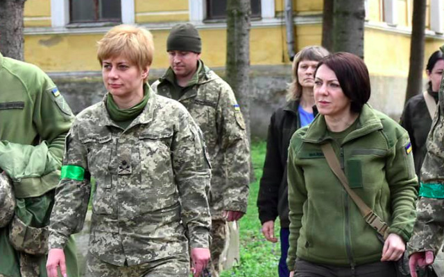 Перша жінка-генерал в українській армії Тетяна Остащенко та заступниця міністра оборони Ганна Маляр  - фото armyinform