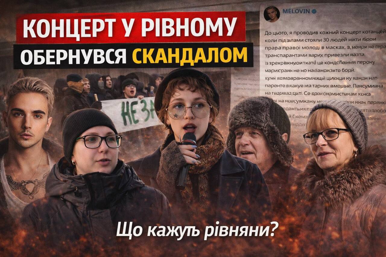 Концерт MELOVIN у Рівному обернувся скандалом: що про це кажуть рівняни? (ВІДЕО)