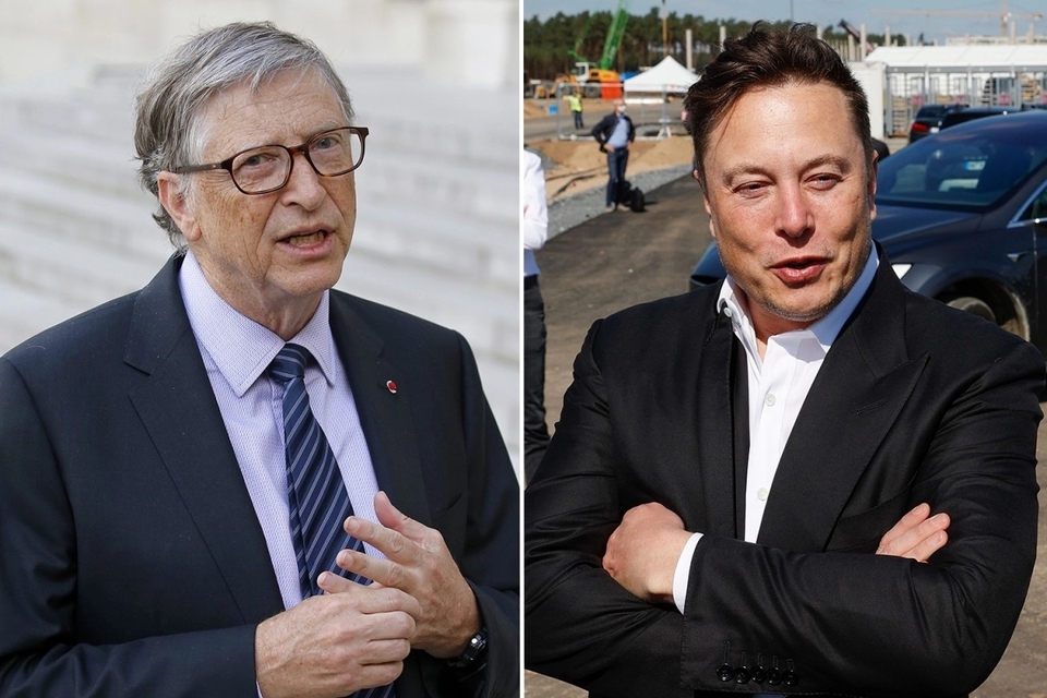 Біл Гейтс та Ілон Маск
