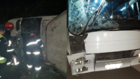 Автобус із паломниками потрапив у ДТП неподалік Гощі (ФОТО)