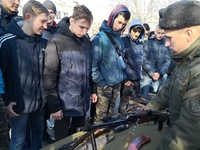 Бійці Нацгвардії показали гранатомети, кулемети та снайперські гвинтівки (ФОТО)