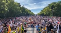 «Німці – молодці?!», – до мільйона на акції протесту проти COVID-19 у Берліні (ФОТО/ВІДЕО)