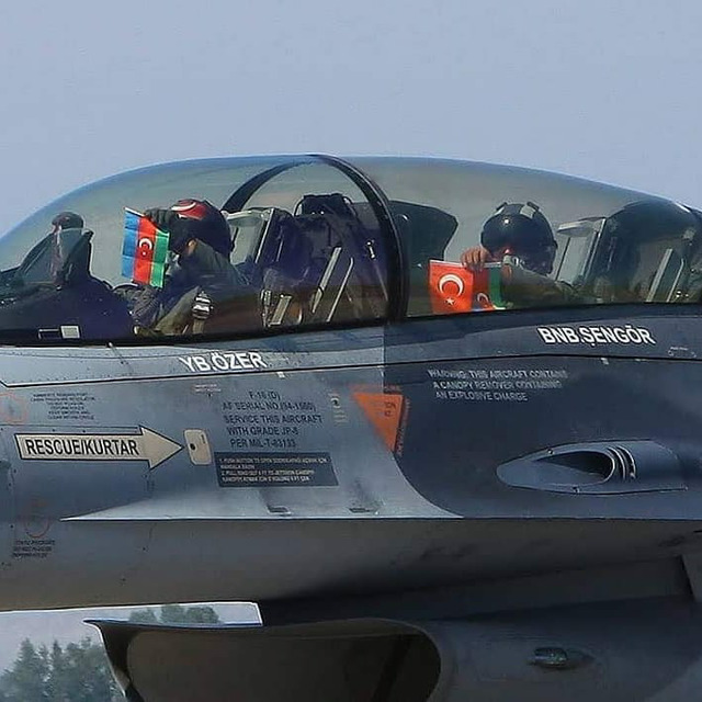 Американські винищувачі F-16, які стоять на озброєнні Туреччини, вже активно задіяні в цій війні