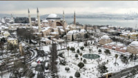 Перший сніг випав у Туреччині (ФОТО)