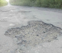 Чергове пекло для водіїв знайшли на Рівненщині (ФОТО) 