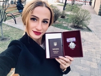 Рівненська спортсменка отримала орден княгині Ольги (ФОТО)
