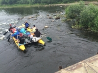 Підлітки з Рівного пройшли  майже 50 кілометрів річкою Случ (+4 ФОТО)
