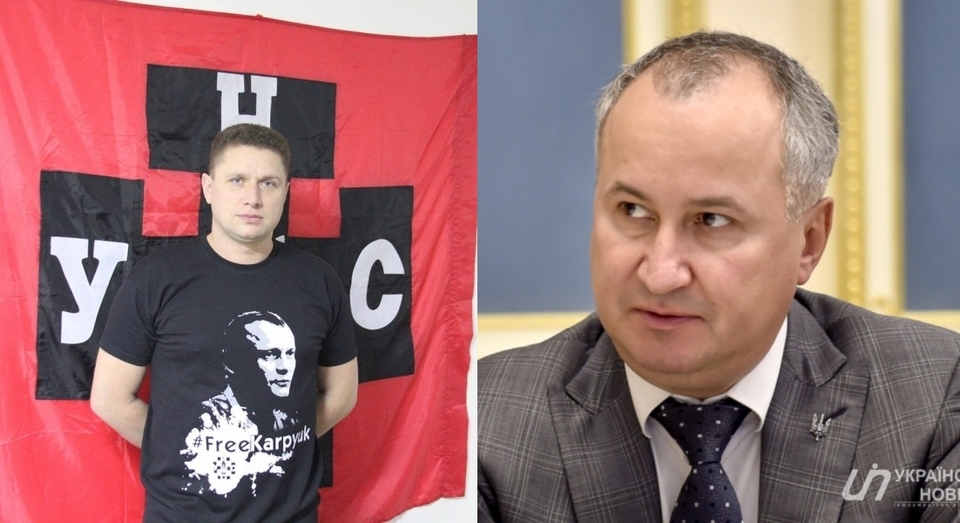 Зліва Гранітний, справа екс Голова СБУ України
