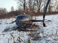 Під Києвом розбився вертоліт (ФОТО)