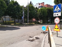 Рух вулицею Чорновола у Рівному буде ускладнений через ремонт (ЗАВТРА) 