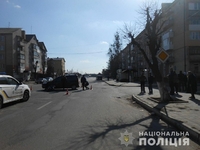 ДТП на Рівненщині: у мотоцикліста врізався фургон (ФОТО)