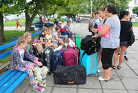 Діти загиблих учасників АТО поїхали відпочивати за кордон (ФОТО)