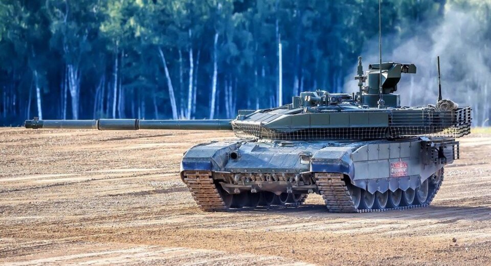 На фото танк Т-90М до того, як потрапив на українські землі