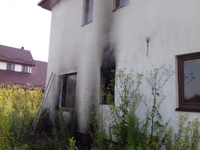 У райцентрі на Рівненщині підпалили новий будинок (ФОТО)