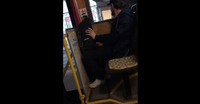 У Луцьку «застукали» хлопця, який мастурбував у тролейбусі (ВІДЕО 18+)