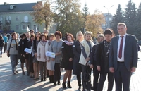 Працівники РОДА вийшли на Протест проти Сексуального Рабства в м. Рівне (6 ФОТО)
