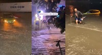 Нічний Армагедон в Одесі: Затоплені магазини, знищені пляжі, кафе та навіть асфальт (ВІДЕО)