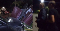 П'яний прокурор із 7 пасажирками влетів у газову трубу. на «BMW» у Луцьку (ФОТО/ВІДЕО)