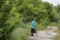 На Рівненщині 74-річну пенсіонерку шукали сусіди та поліція, а вона спокійно рвала бур’ян