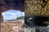 На дні Каховського водосховища знайшли печери монастиря, де за легендою проходила «золота жила» (ВІДЕО)