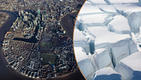 Айсберг розміром з Лондон відколовся від льодовика в Антарктиді: Як він виглядає (ФОТО)