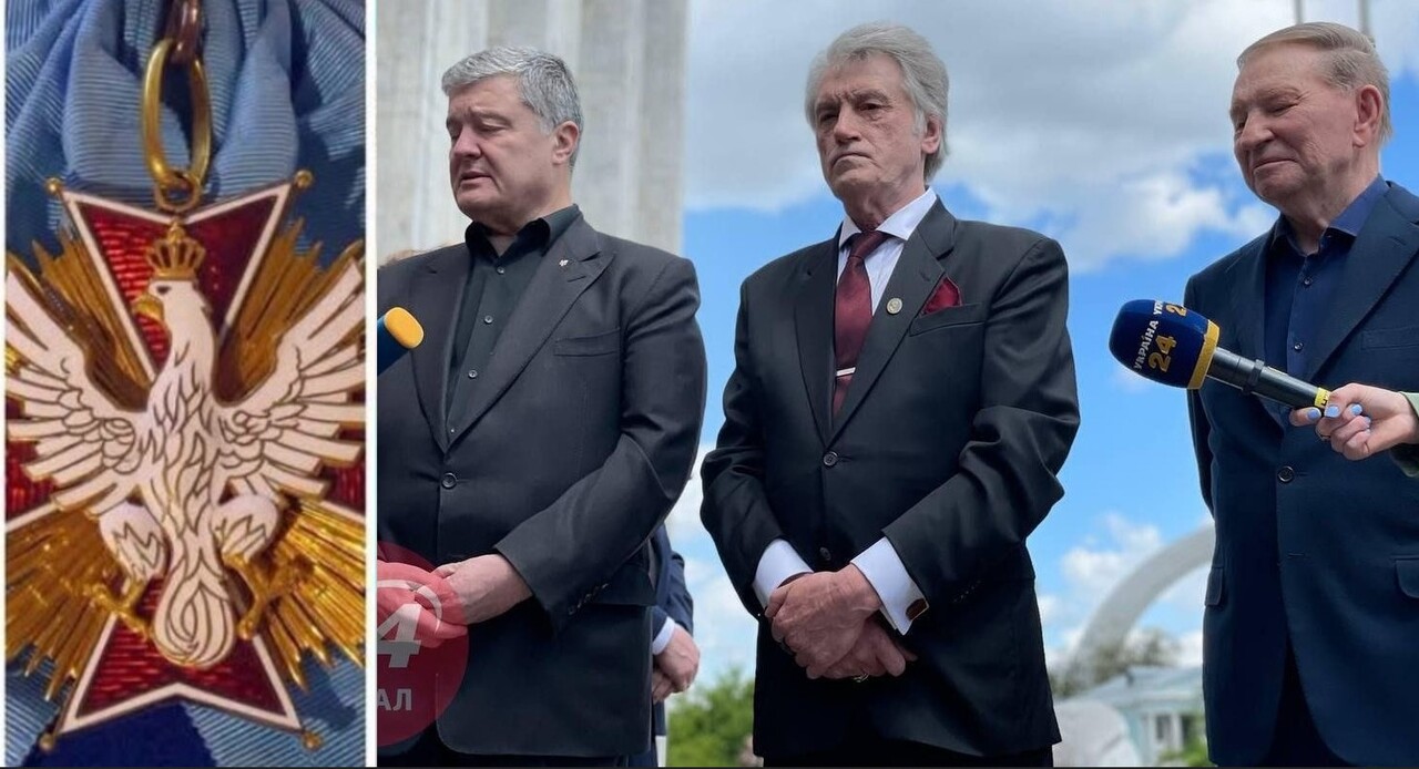 Польща знецінила «Білого Орла»: Кучма, Ющенко та Порошенко відмовилося від нагороди (ФОТО)