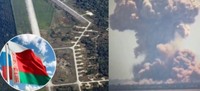 «Бавовна» та сполохи на летовищі у Білорусі, звідки ворожа авіація завдавала удари по Україні (ФОТО)