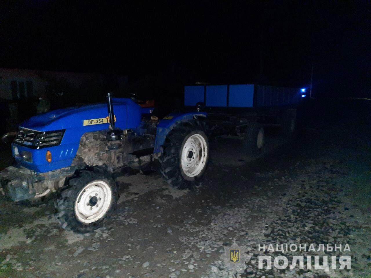Випав із причепу трактора: На півночі Рівненщини загинув 4-річний хлопчик (ФОТО)