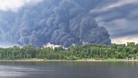 Масований удар і справжнє «фаєр-шоу» в Росії: Україна атакувала стратегічні об’єкти ворога
