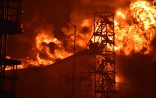 Пожежа на нафтобазі - ілюстративне фото