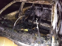 Поліція розслідує підпал авто у Костополі (ФОТО)