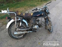 Нічна ДТП на Рівненщині: водій впав з мотоцикла і зламав ногу (ФОТО)